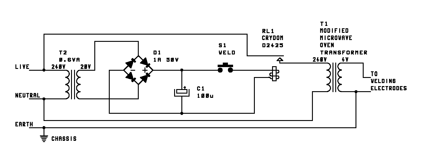 Teralab Spot Welder Electronics